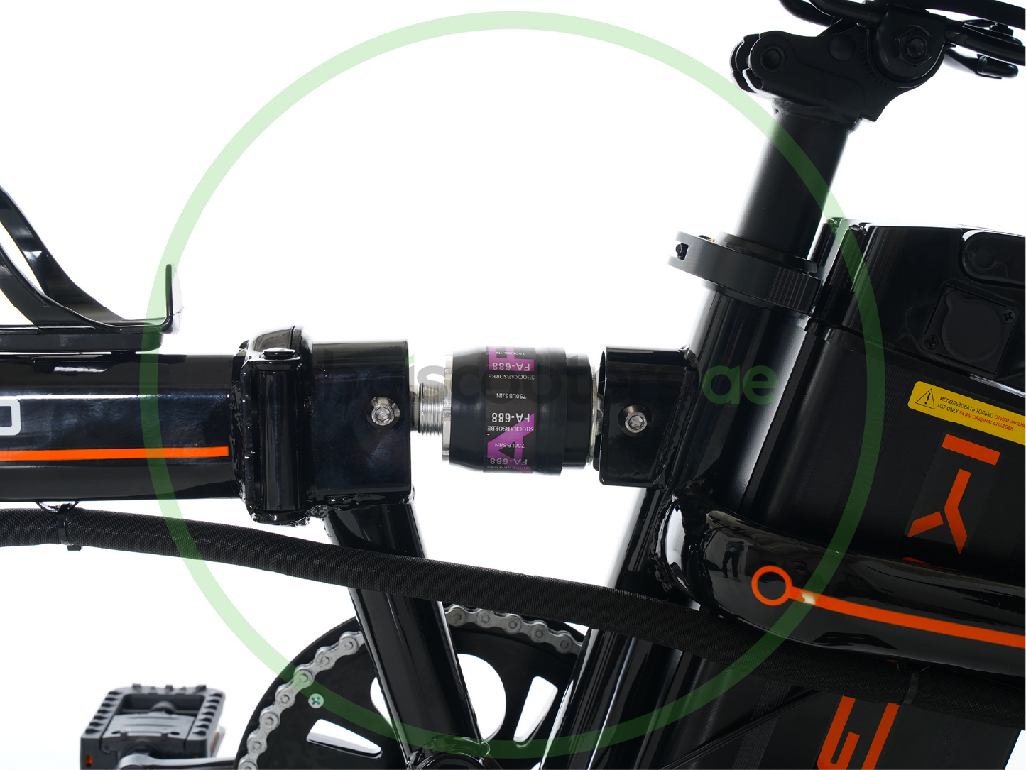 Kugoo E-Bike Pedal+Electric Motor 800W 48V 13Ah Fully Foldable,  Removable Battery