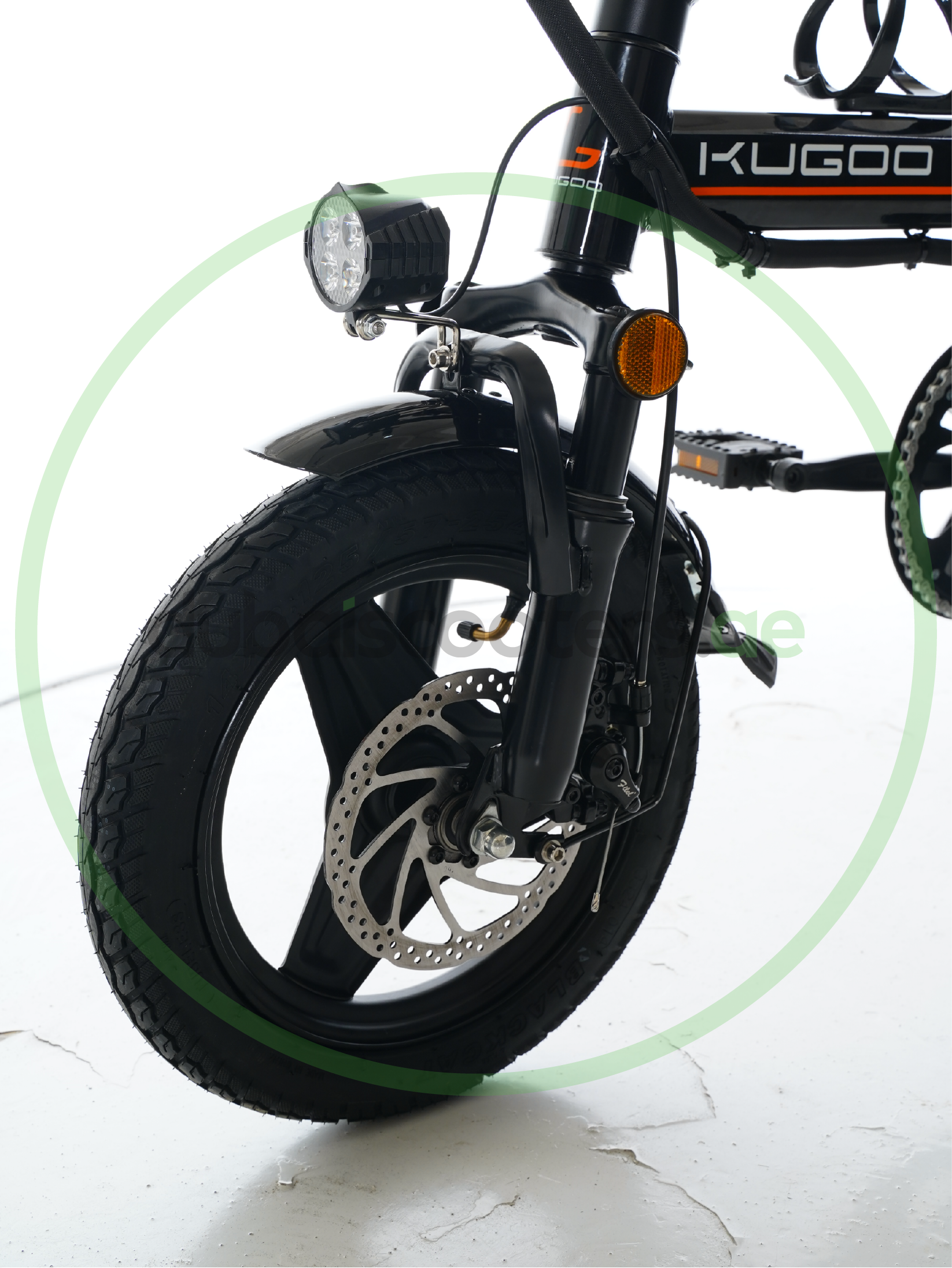 Kugoo E-Bike Pedal+Electric Motor 800W 48V 13Ah Fully Foldable,  Removable Battery