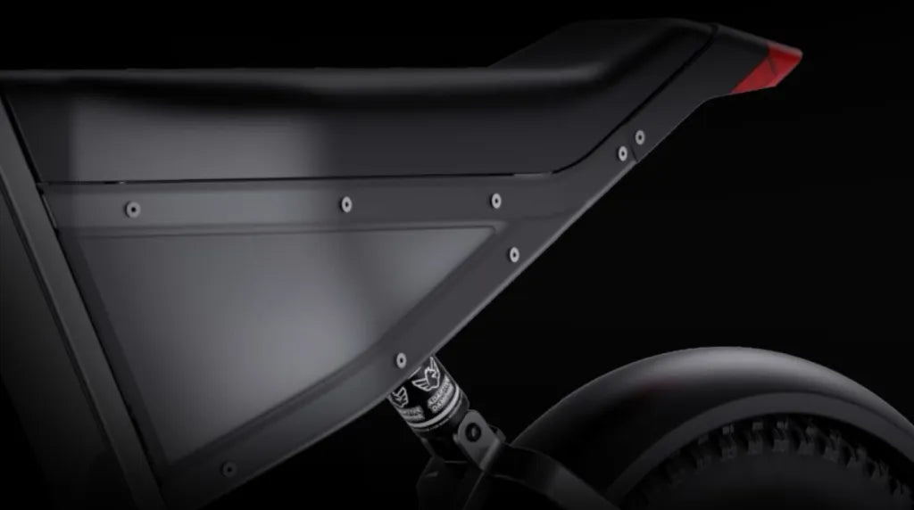 D3 Electric Bike with a 1000W motor, 48V 18AH battery, and a 50 km/h top speed