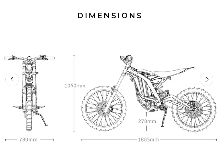 2025 Surron Light Bee X Electric Bike [Black Edition Stock]