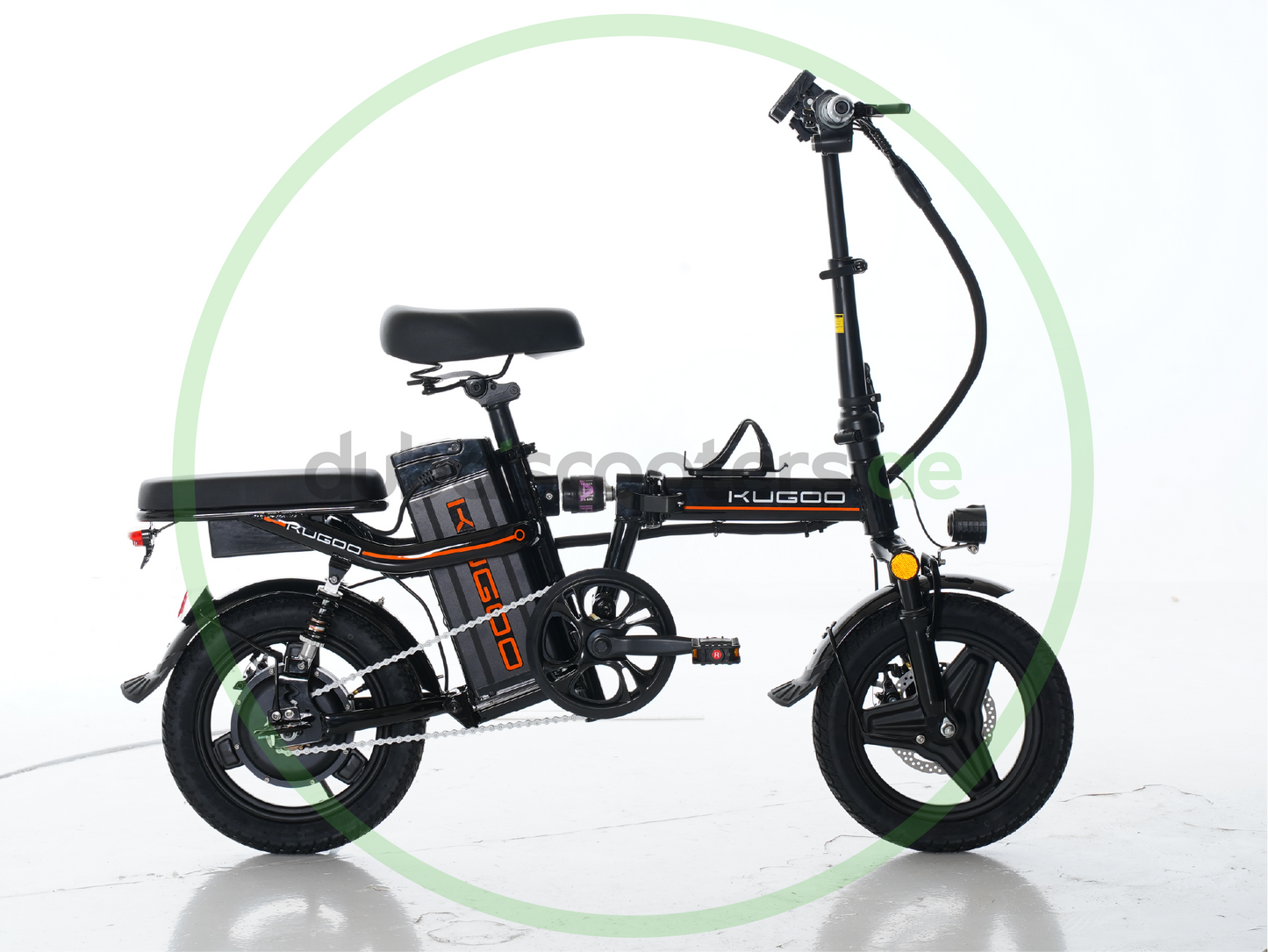 Kugoo E-Bike Pedal+Electric Motor 800W 48V 13Ah Fully Foldable,  Removable Battery