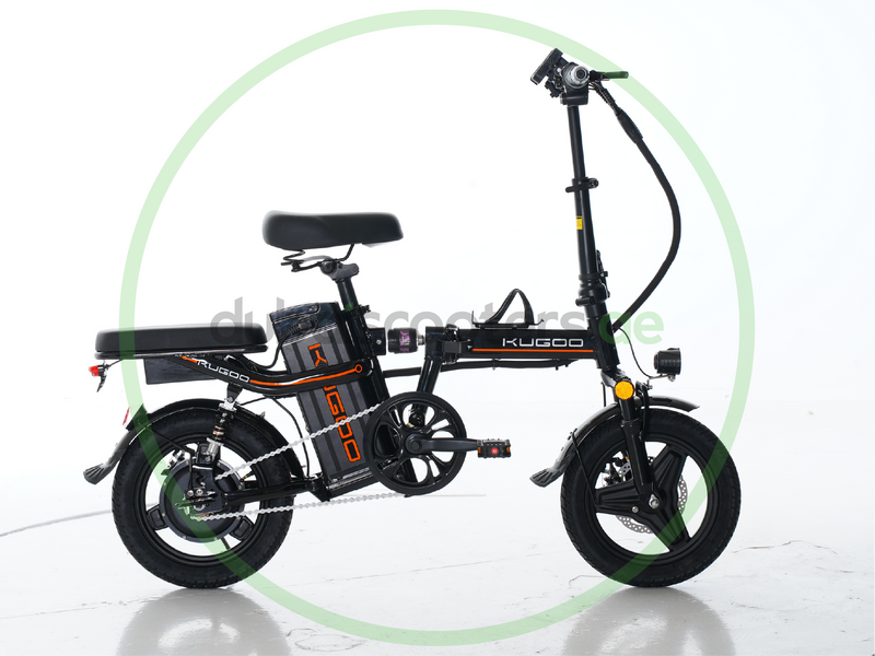 Kugoo E-Bike Pedal+Electric Motor 800W 48V 13Ah Fully Foldable,  Removable Battery