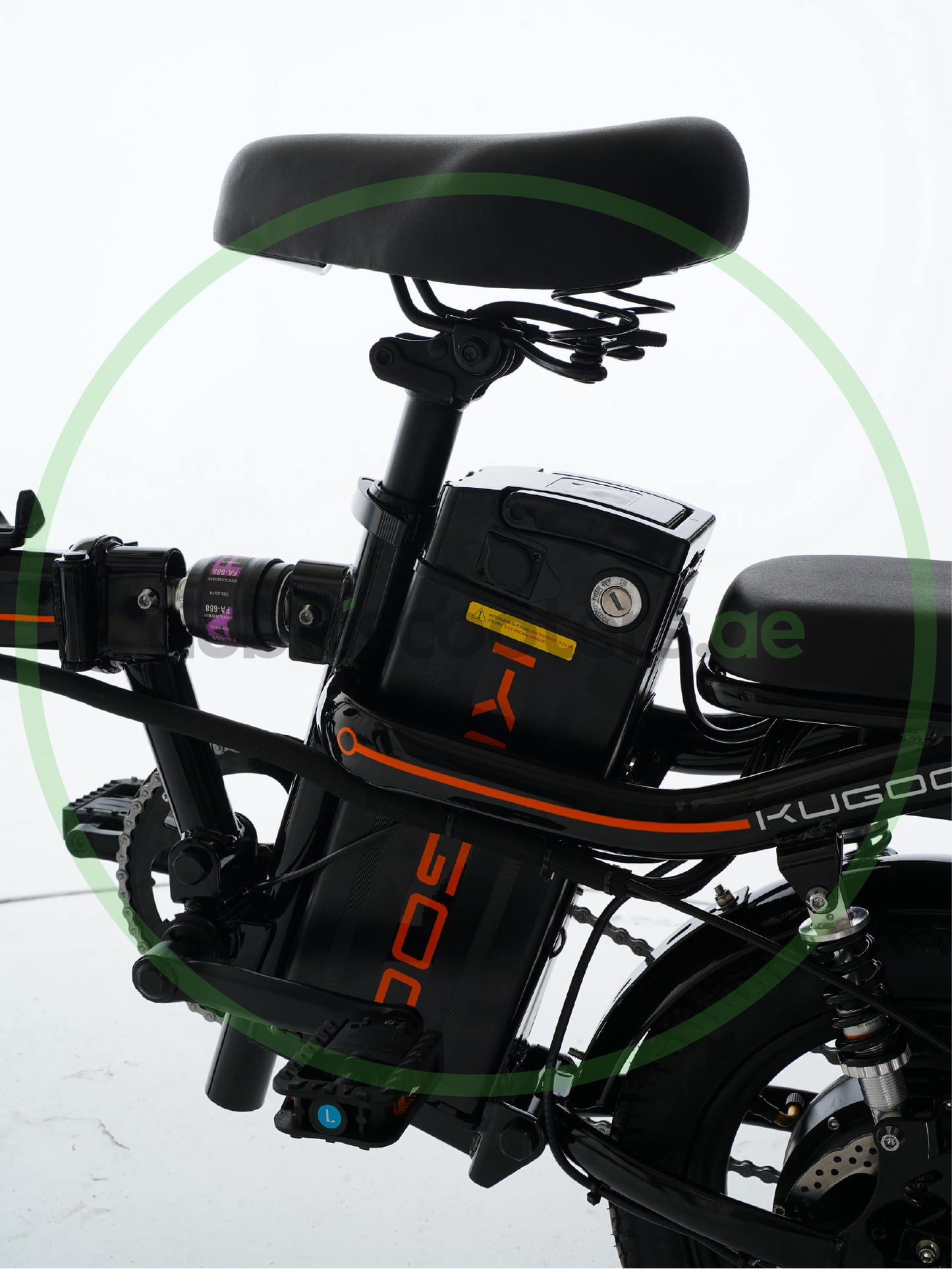 Kugoo E-Bike Pedal+Electric Motor 800W 48V 13Ah Fully Foldable,  Removable Battery