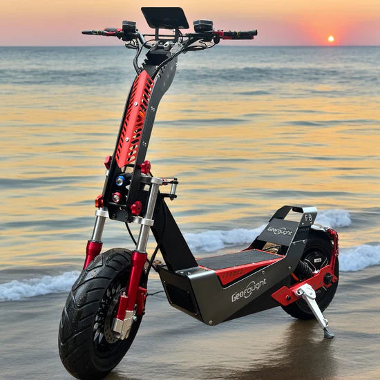 Electric Scooter Honey Whale F8 Black-Red