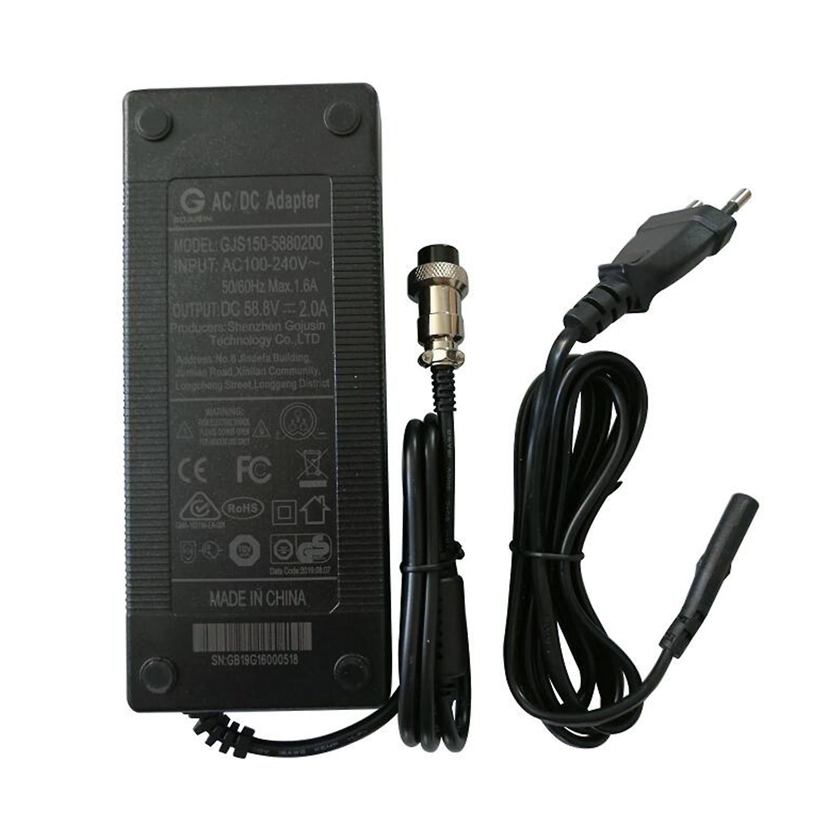 Adapter Power Charger 52v For Electric Scooter Kugoo G1 And Zero 10x