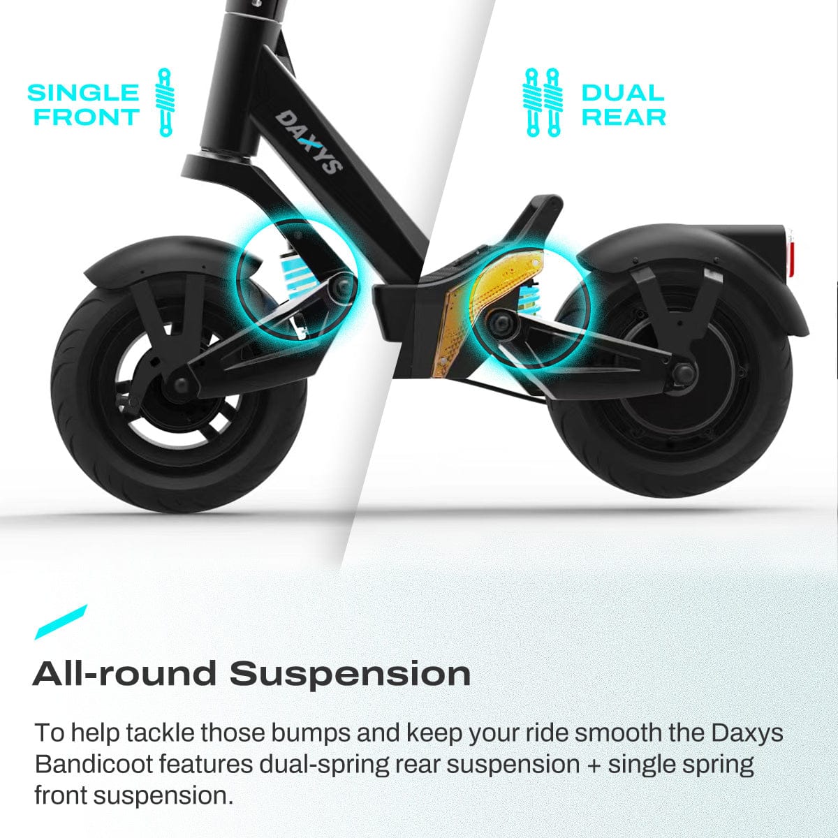 Daxys (L9K) 500W 48V 12.5Ah City Scoottie