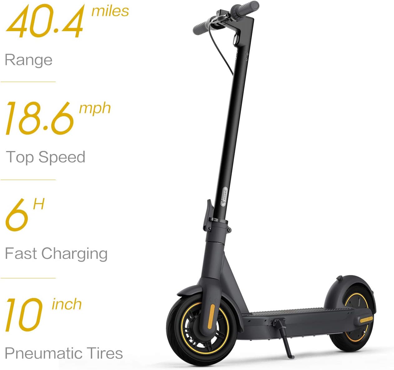 Offer!!! Ninebot by Segway Max G30 Electric Scooter - High Power Motor