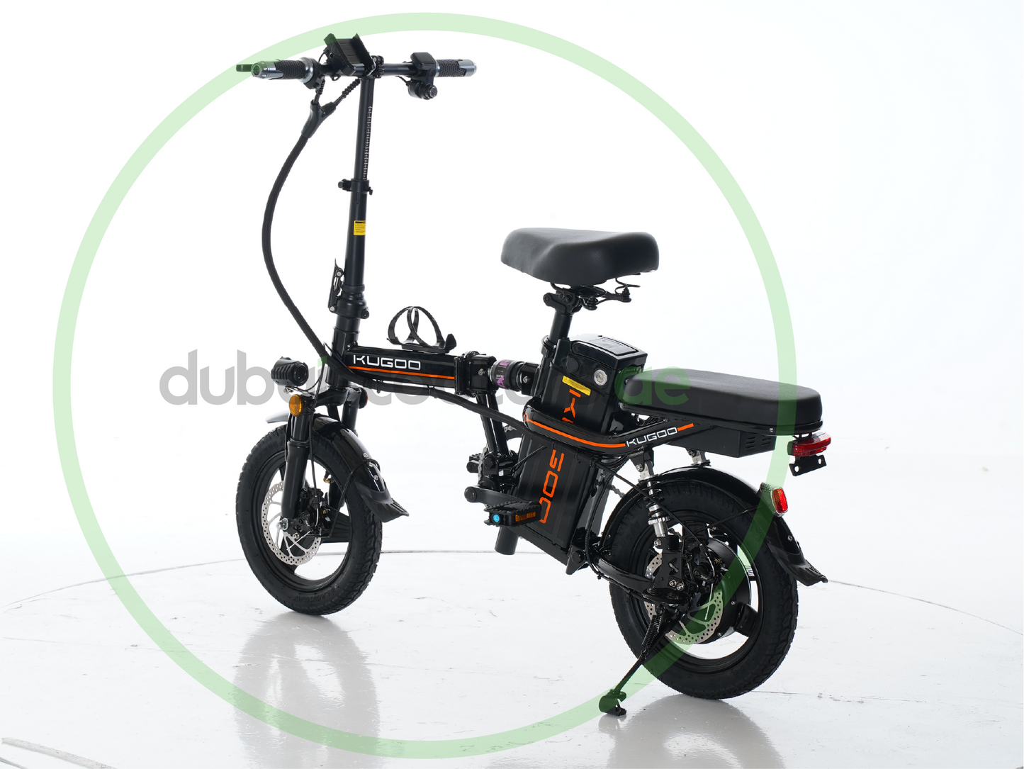 Kugoo E-Bike Pedal+Electric Motor 800W 48V 13Ah Fully Foldable,  Removable Battery