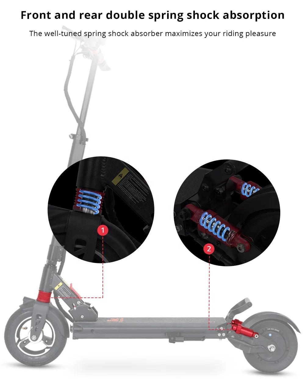 Electric scooter Kugoo Kirin X1 a premium quality scooter 600W Power & 1 Year Warranty