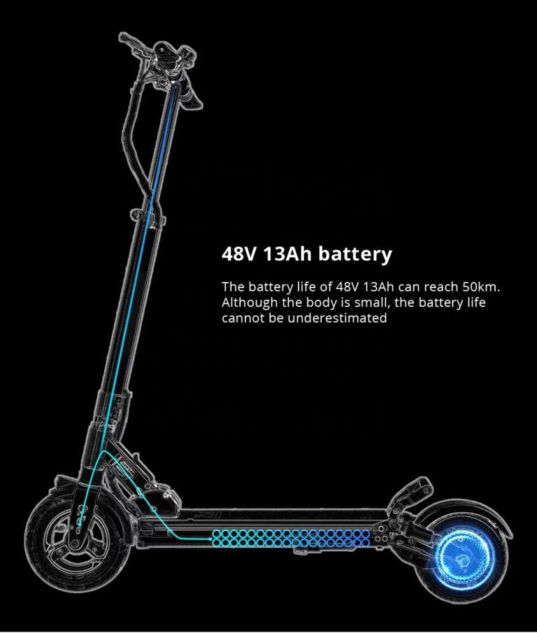 Electric scooter Kugoo Kirin X1 a premium quality scooter 600W Power & 1 Year Warranty