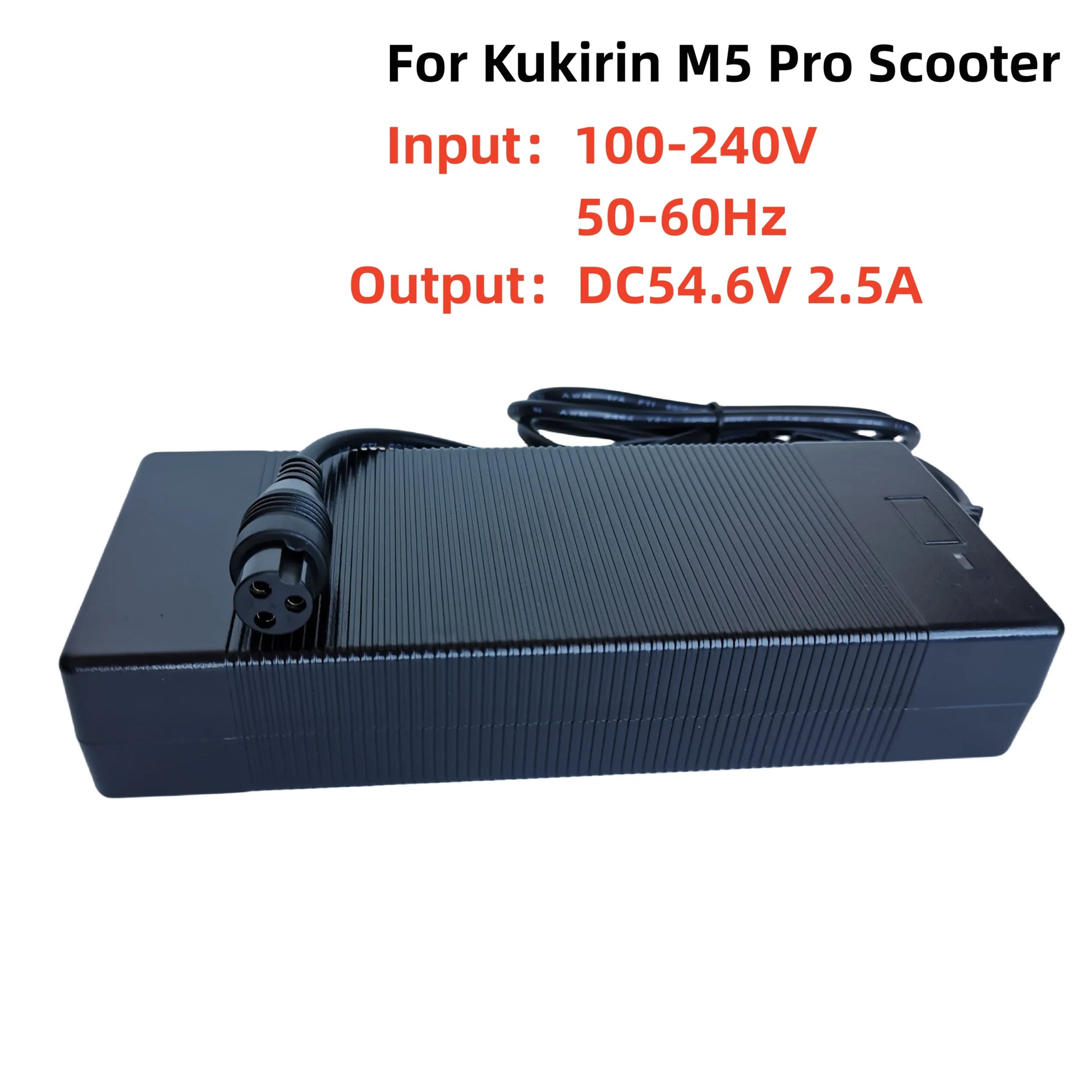Original 54.6V 2.5A Lithium Charger For Kugoo Kukirin M5 Pro Electric Scooter Battery Charger
