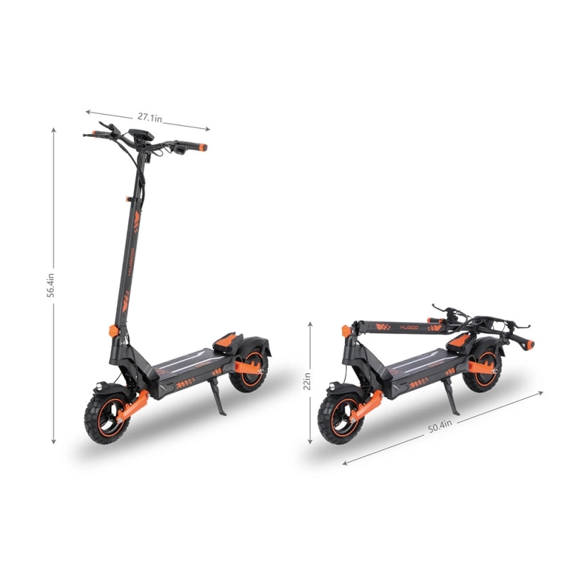 KUGOO F3 Plus [2025] 1000W Motor, 48V 20.8Ah (998.4Wh) Battery, 10-inch Vacuum Tires