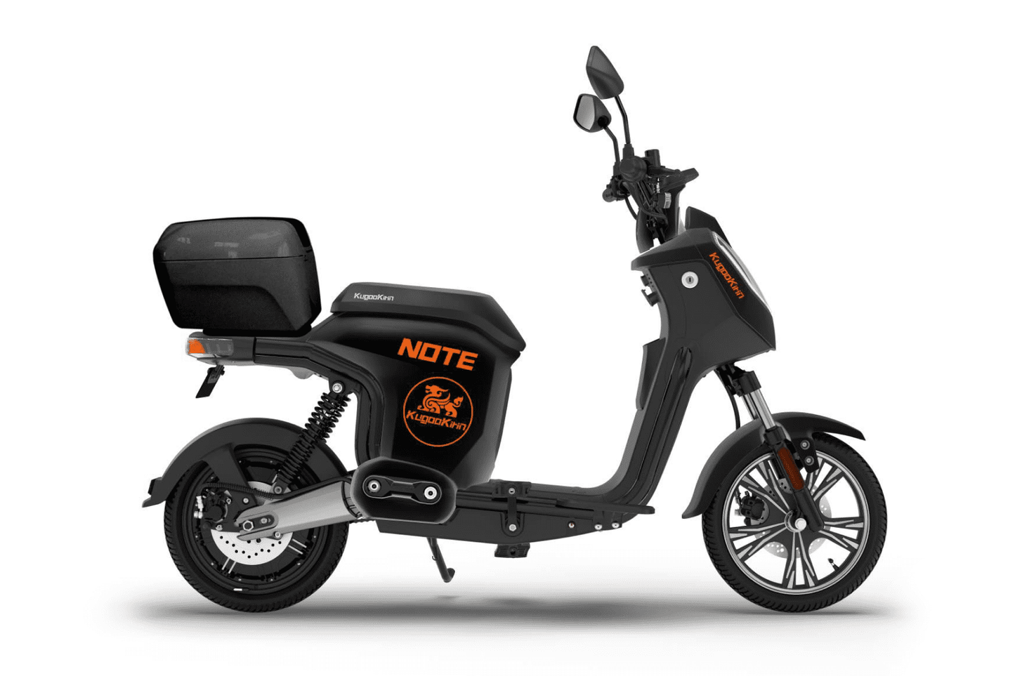 Kugoo Kirin Note Motor Scooter, 50Km Speed, 60KM Range, 800W Power, White & Black