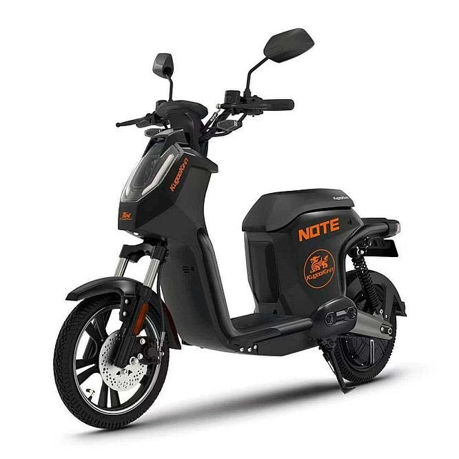 Kugoo Kirin Note Motor Scooter, 50Km Speed, 60KM Range, 800W Power, White & Black
