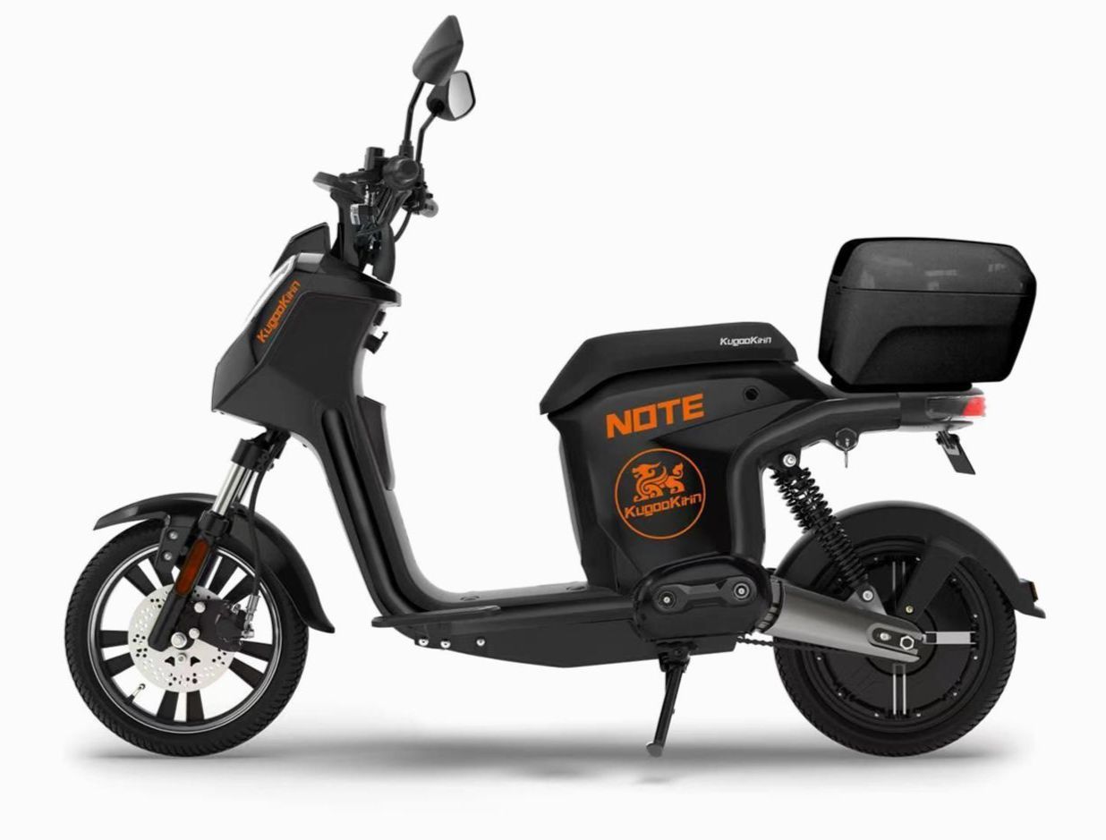 Kugoo Kirin Note Motor Scooter, 50Km Speed, 60KM Range, 800W Power, White & Black