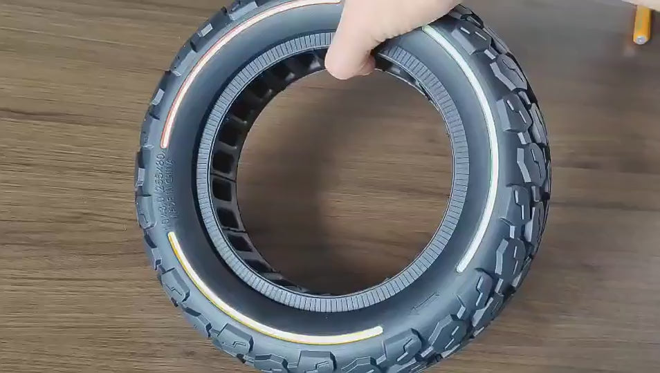 Solid Tire 10x3.0 for Zero 10X KUGOO M4 G2 Electric Scooter Rubber Black